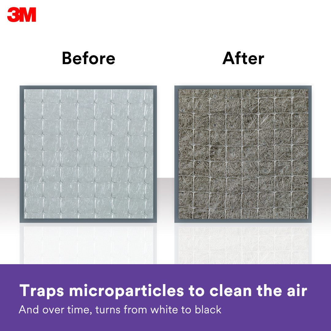 3M DUST ALLERGEN BACTERIA AC FILTER 22X34CM PURPLE