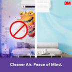 3M DUST ALLERGEN BACTERIA AC FILTER 22X34CM PURPLE
