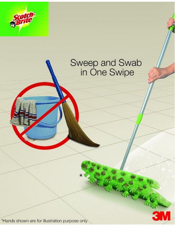 3M SCOTCH-BRITE F1-R SUPER MOP REFILL PACK