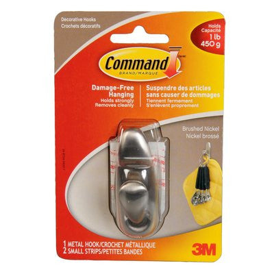 3M COMMAND FCLASSIC NICKEL HKS SMALL FC11-BN