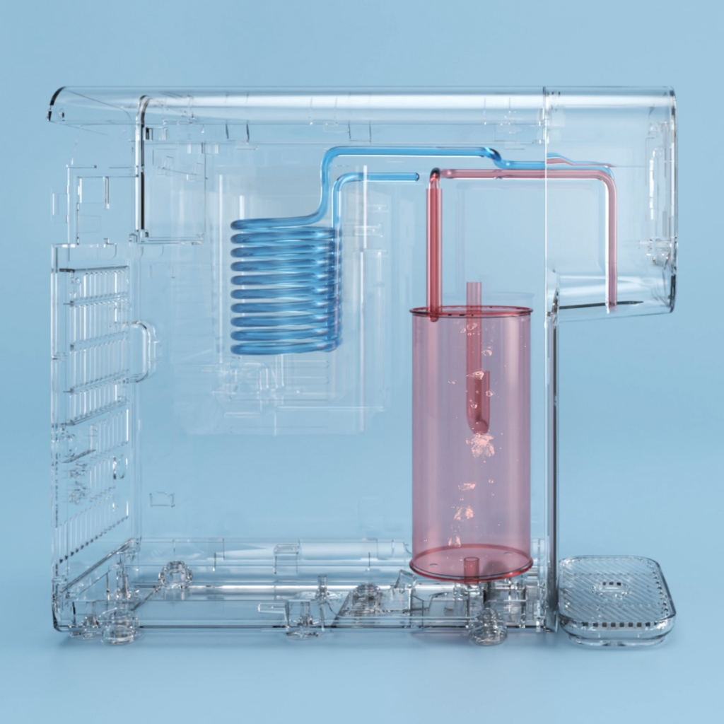 AQUA-PURE HCD-3C-SG HOT AND COLD FILTERED WATER DISPENSER