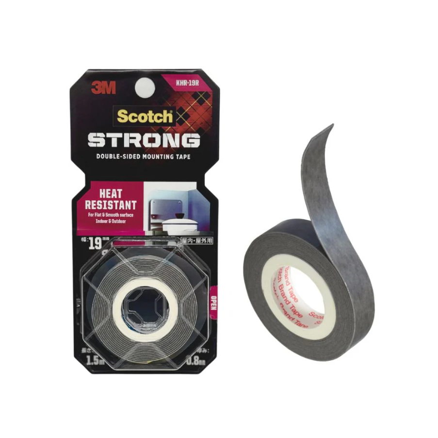 3M MOUNTING TAPES KHR 19 S STRONG RESIST HEAT GREY Main image