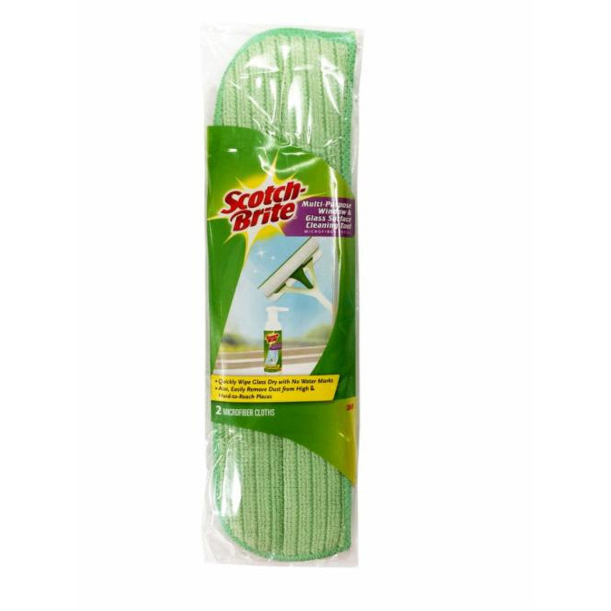 3M MULTIPURPOSE WINDOW & GLASS CLEANER MICROFIBER REFILL Main image