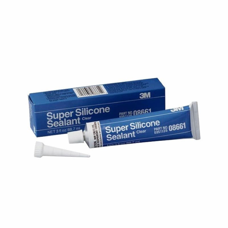 3M PN08661 CLEAR SUPER SILICONE SEAL 3OZ Main image
