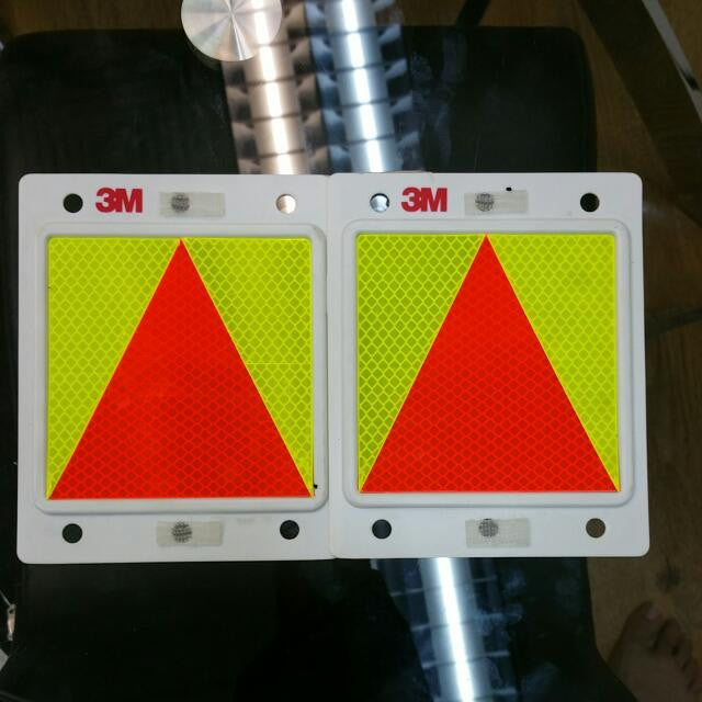 3M PROBATION PLATE (REFLECTIVE LICENSE PLATE)