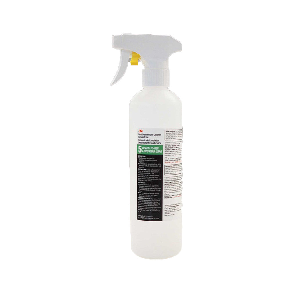 3M READY TO USE QUAT ANTI-BACTERIAL DISINFECTANT CONCENTRATE CLEANER SPRAY 500ML