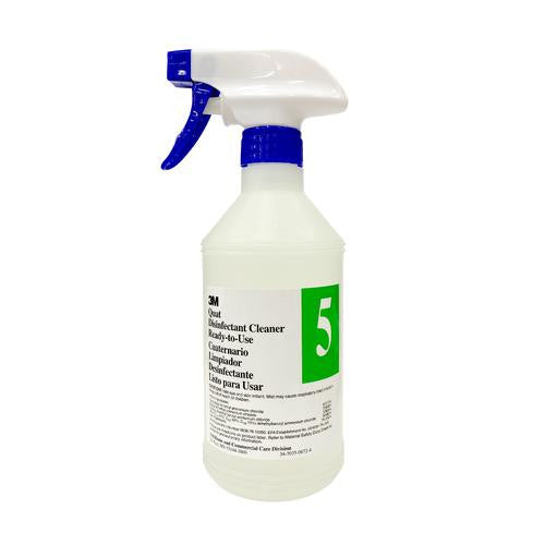 3M READY TO USE QUAT ANTI-BACTERIAL DISINFECTANT CONCENTRATE CLEANER SPRAY 500ML