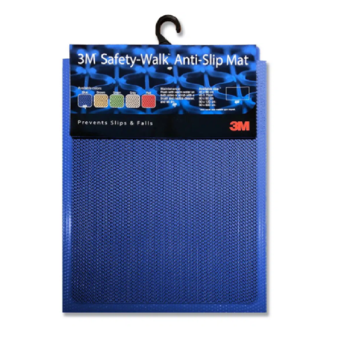 3M SAFETY-WALK ANTI-SLIP MAT 24" X 36" (BLUE / BROWN / GREEN / GREY / RED) Secondary image