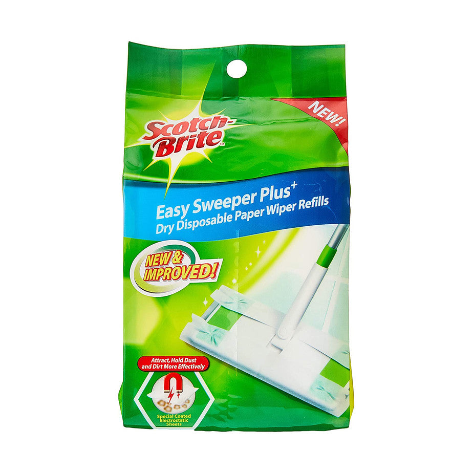 3M SCOTCH BRITE EASY SWEEPER DRY REFILL 3 X 20 SHEETS VALUE PACK Main image