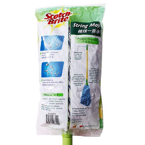 3M SCOTCH-BRITE COTTON HANDLE MOP SET R3 Secondary image