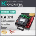 KYORITSU 3121B 2500V ANALOGUE INSULATION TESTER