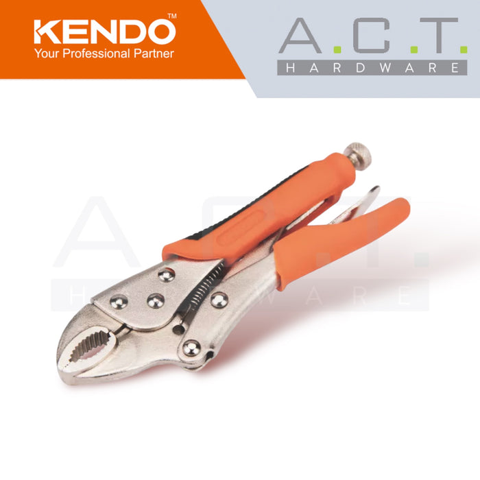 KENDO Hyper Tough Curved Jaws Locking Pliers