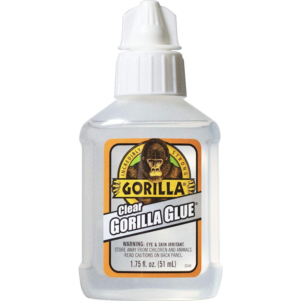 Gorilla Clear Glue, Water Resistant, Crystal Clear, 51ml / 111ml / 170ml