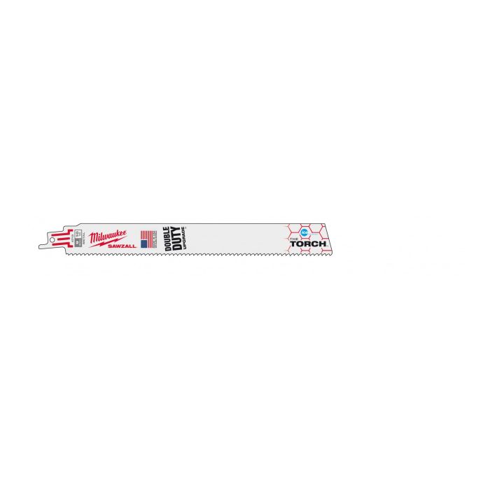 MILWAUKEE 48-00-5787 , 9" (230mm) 14TPI TORCH Bi-Metal Sawzall Blade for Medium Metal (5pcs) Secondary image