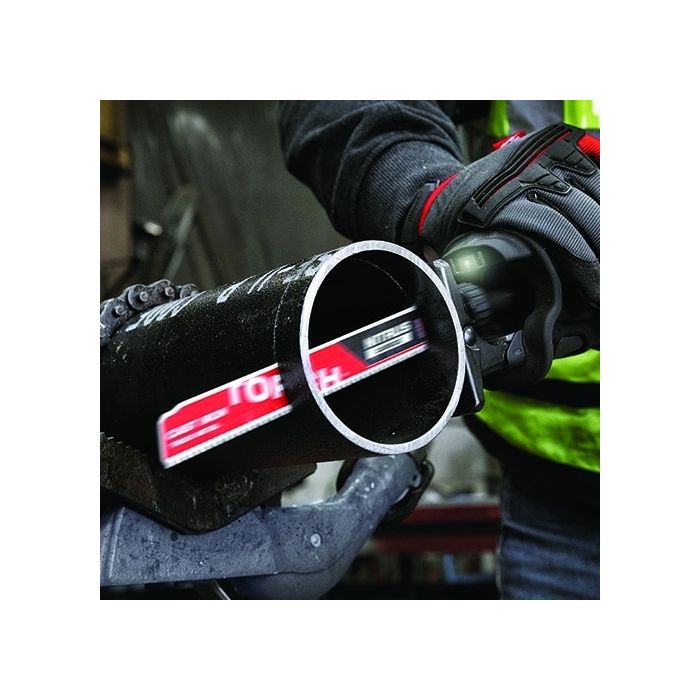 MILWAUKEE 48-00-5262 , 9" (230mm) 7TPI TORCH with Nitrus Carbide Sawzall Blade for Thick Metal