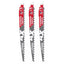MILWAUKEE 48-00-5332 , 9” (230mm) 3TPI AX™ Pruning SAWZALL™ Blade w/ Carbide Teeth (3pcs)