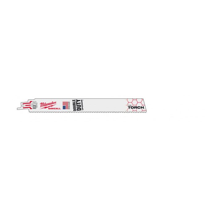 MILWAUKEE 48-00-5787 , 9" (230mm) 14TPI TORCH Bi-Metal Sawzall Blade for Medium Metal (5pcs) Main image