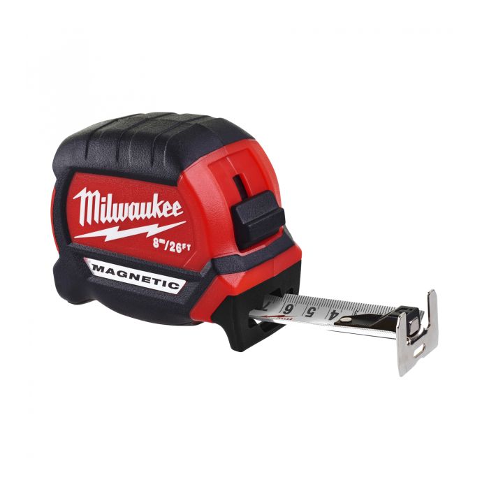 MILWAUKEE 48-22-0616 , 5m/16ft Compact Magnetic Tape Measure