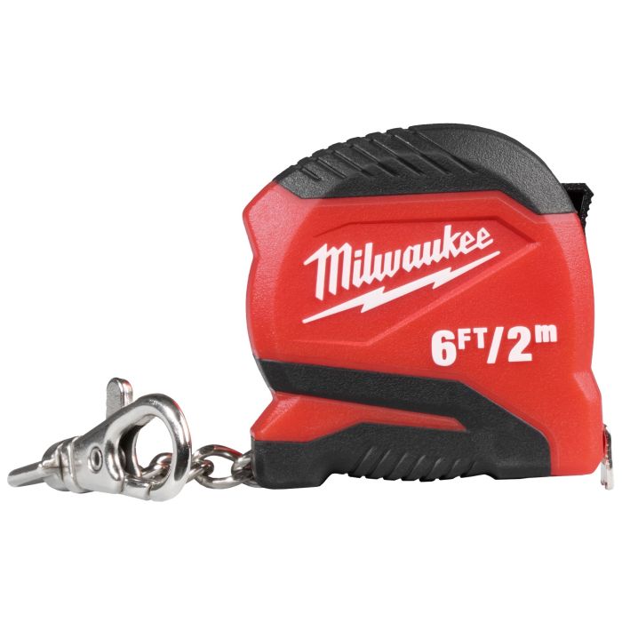 MILWAUKEE 48-22-1706 , 2m/6ft Keychain Tape Measure Secondary image
