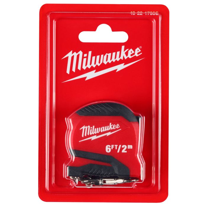 MILWAUKEE 48-22-1706 , 2m/6ft Keychain Tape Measure Main image