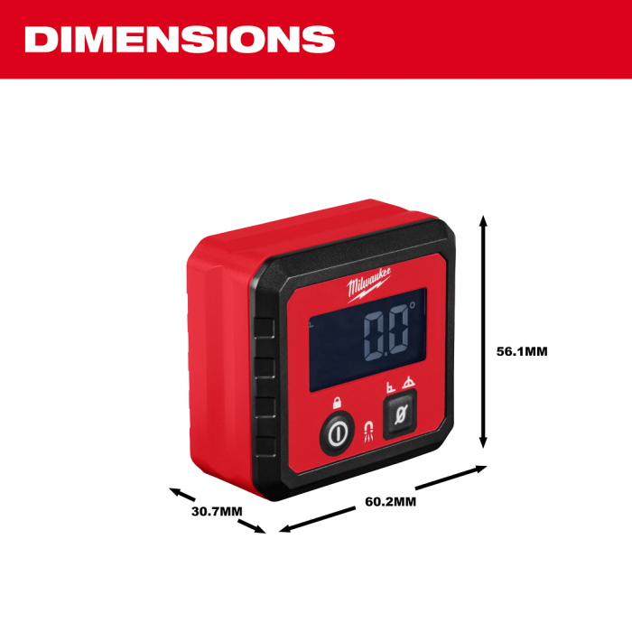 MILWAUKEE 48-22-5602 , Digital Angle Gauge