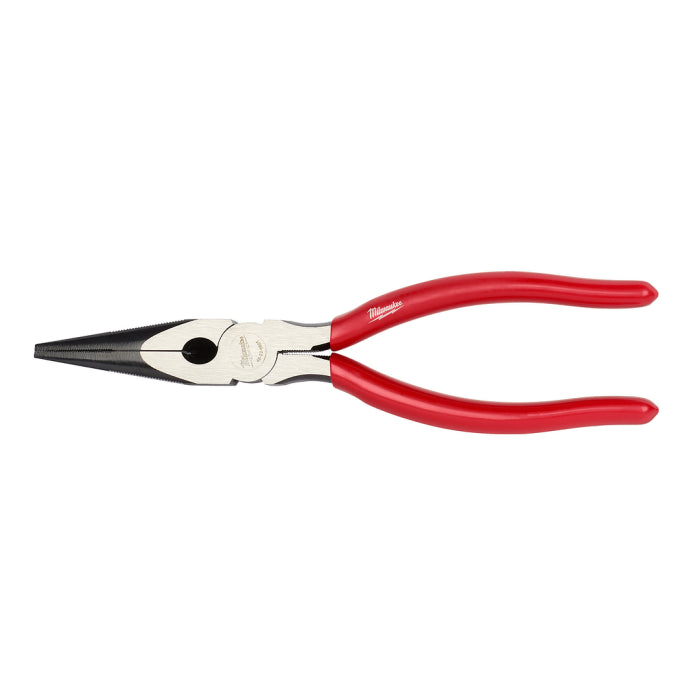 MILWAUKEE 48-22-6501 , 8" Dipped Grip Long Nose Pliers Main image