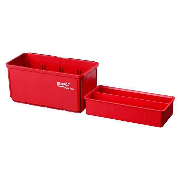 MILWAUKEE 48-22-8063 , PACKOUT™ 4" x 8" Large Nesting Organizer Bin