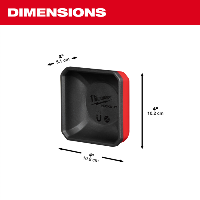 MILWAUKEE 48-22-8070 , PACKOUT™ Magnetic Bin