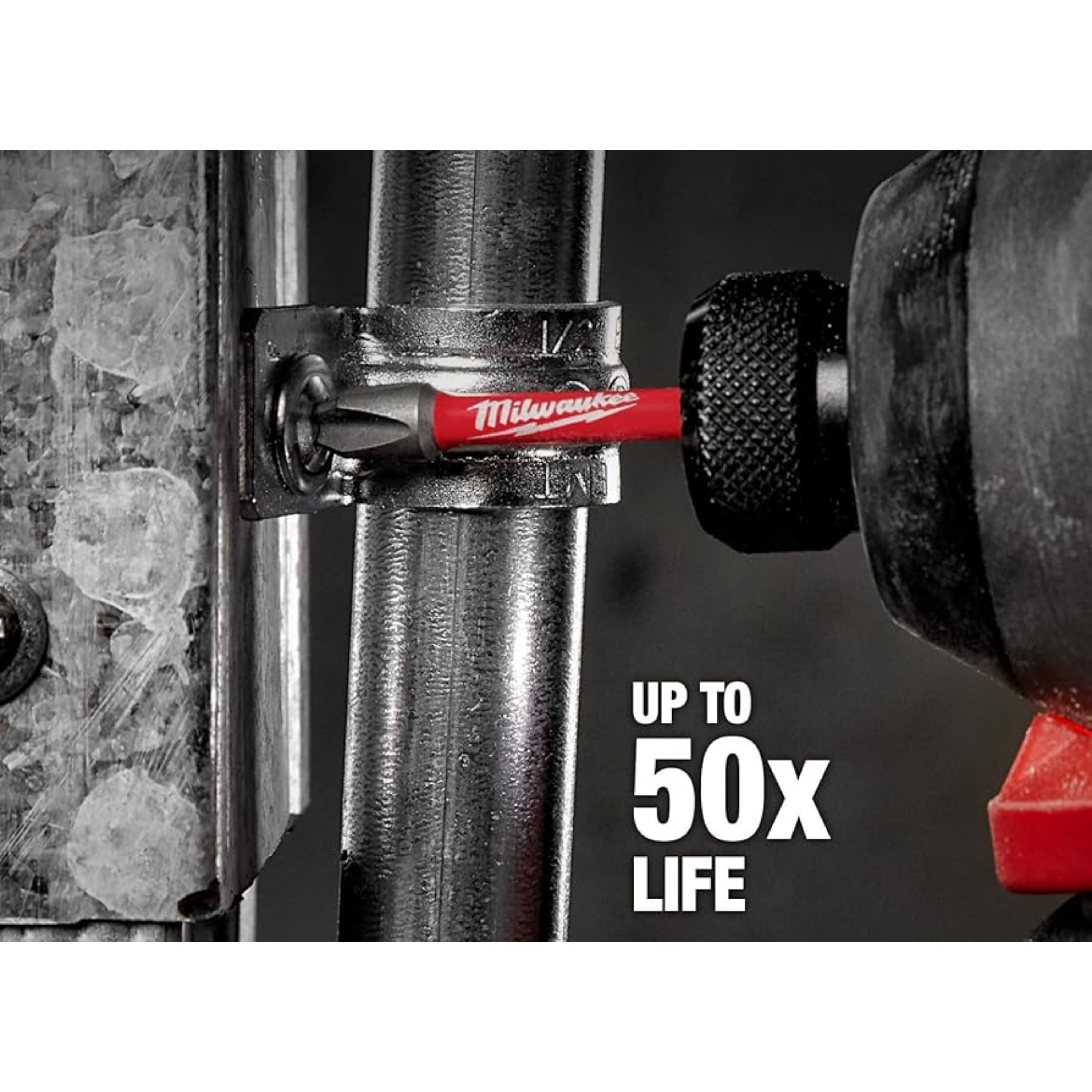 MILWAUKEE 48-32-4024, SHOCKWAVE 50PC MAGNETIC DRILL AND SCREWBIT SET WITH CASE