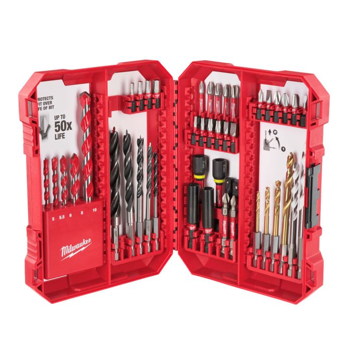 MILWAUKEE 48-32-5148,  SHOCKWAVE™ Impact Duty Drill & Driver Bit Set (46pcs)