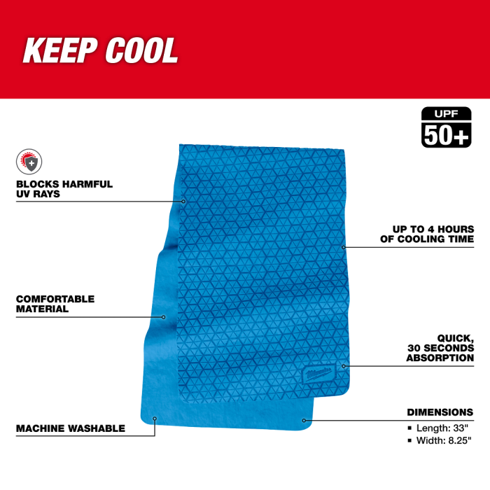 MILWAUKEE 48-73-4540 PVC Cooling Towel Secondary image