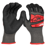 MILWAUKEE 48-73-8150 Impact Cut Level 5 Nitrile Dipped Gloves – M Size