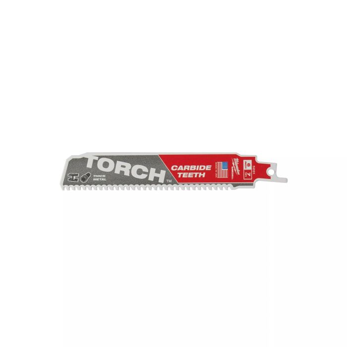 MILWAUKEE 48-00-5202 , 9" (230mm) 7TPI TORCH with Carbide Sawzall Blade for Thick Metal Secondary image