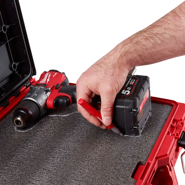 MILWAUKEE 48-22-8450 , PACKOUT™ Tool Box with Foam Insert