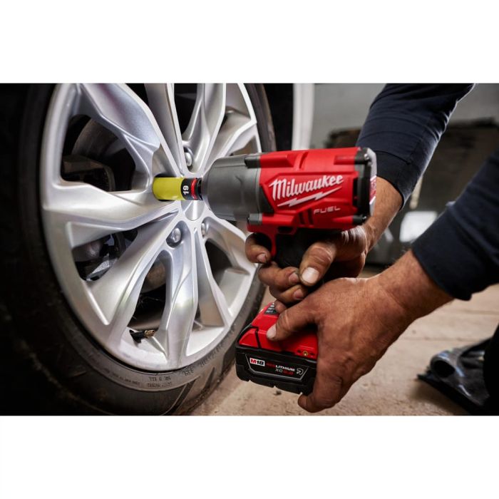 MILWAUKEE 49-66-7834 , SHOCKWAVE™ Impact Duty 1/2" Drive Metric Lug Nut Wheel Socket (3pcs)