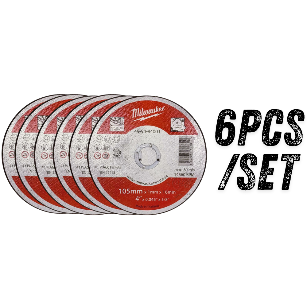 MILWAUKEE 49-94-8400A, 4" STAINLESS STEEL CUTTING DISC, 100 X 1 X 16MM
