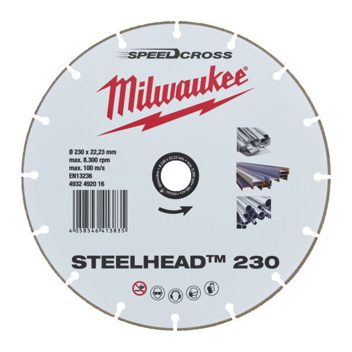 MILWAUKEE 4932492016 , STEELHEAD Metal Cutting Blade 230 x 22.2mm Secondary image