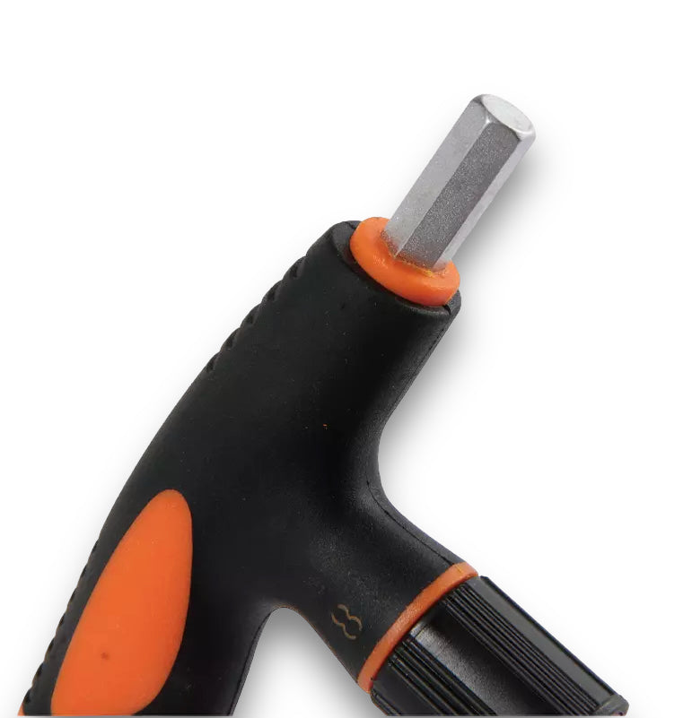 KENDO 5PC T-HANDLE HEX KEY SET - 20779