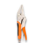 KENDO HYPER TOUGH LONG NOSE LOCKING PLIERS - 11611 11612