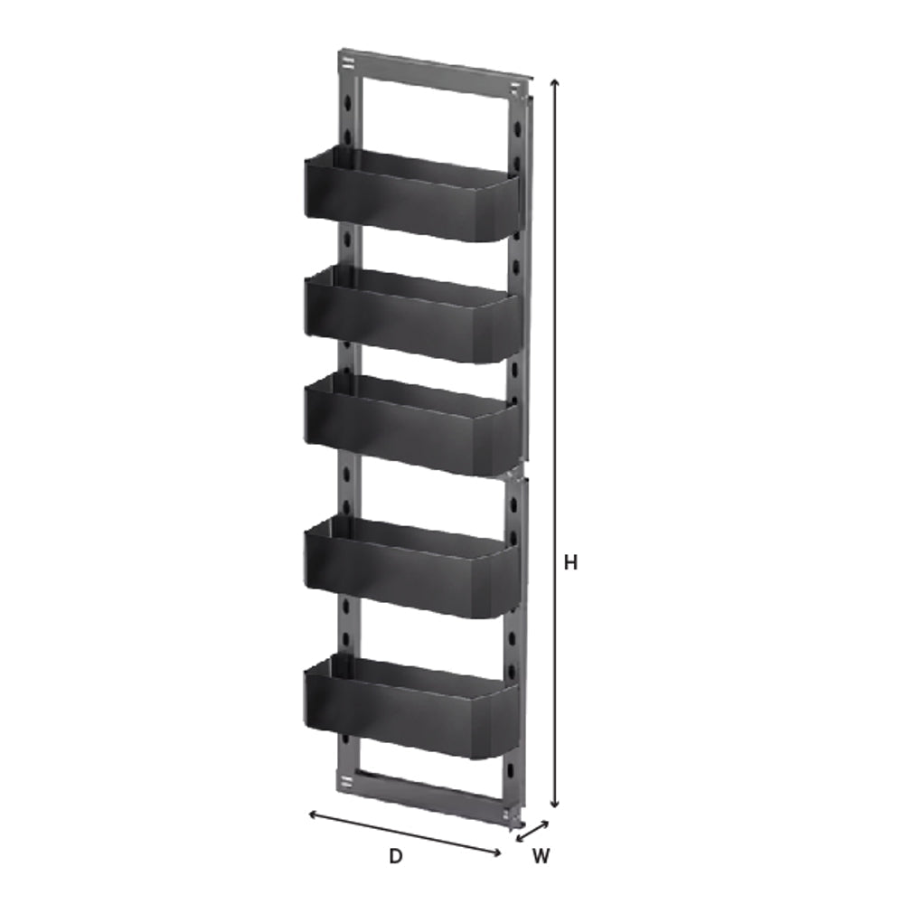 S.H 5 Layer Side Mount Pull Out Basket With Soft Closing Slide