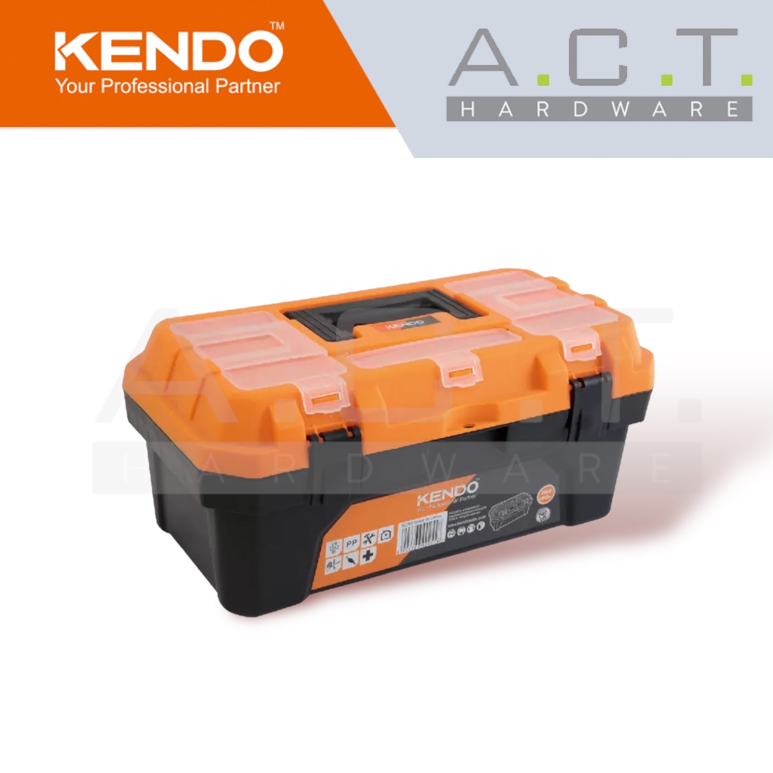 KENDO TOOL BOX, 42CM / 17" - 90256 Main image