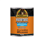 Gorilla Waterproof Patch & Seal Liquid Rubber Sealant Coating, 32oz, Clear / Black / White