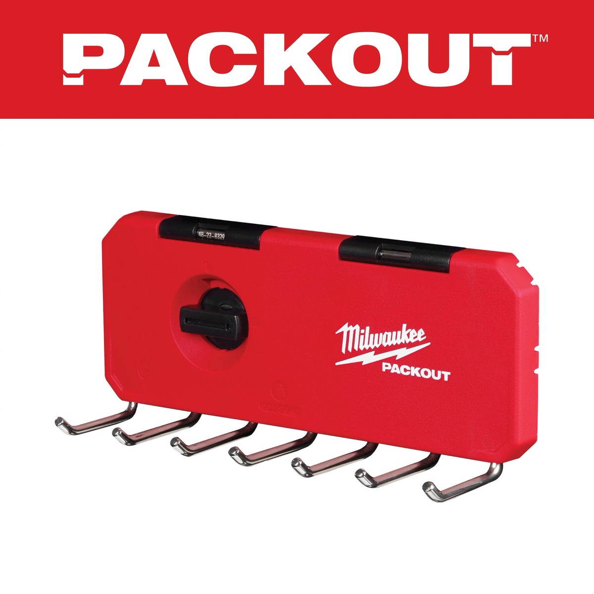Milwaukee 48-22-8329 PACKOUT 7-Hook Rack