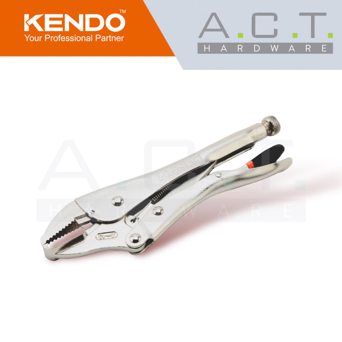 KENDO Hyper Tough Curved Jaws Locking Pliers - 11610