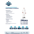 Frontier disposable coverall