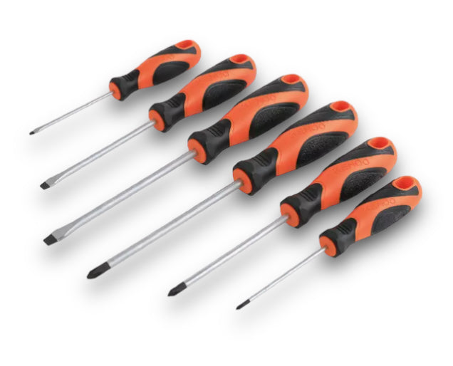 KENDO 6PC PRECISION SCREWDRIVER SET, MAGNETIC TIP - 85114
