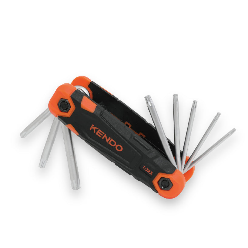 KENDO 8PC FOLDING TORX KEY SET - 20718 Secondary image