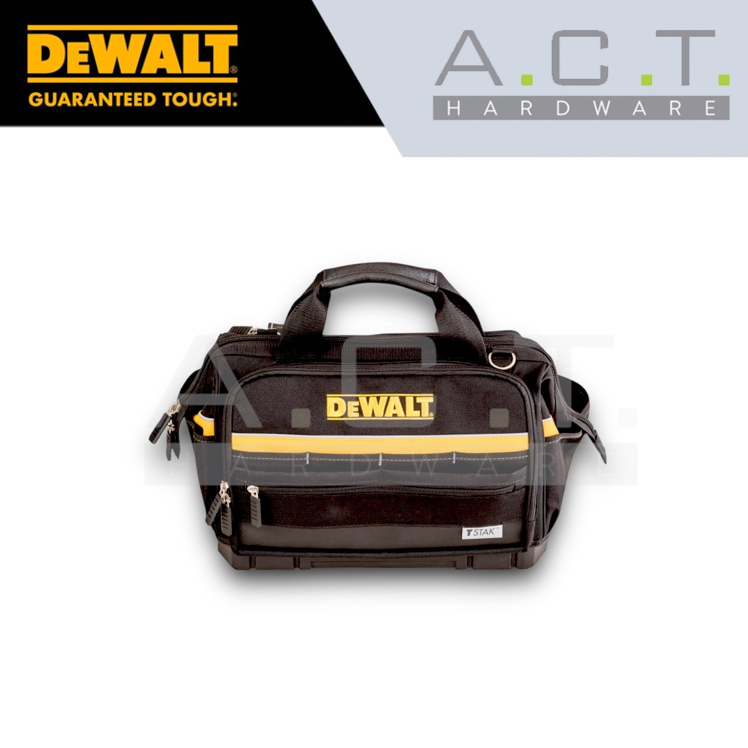 DEWALT HEAVY DUTY TOOL BOX, TSTAK II, SOFT BAG, DWST82991-1 Main image