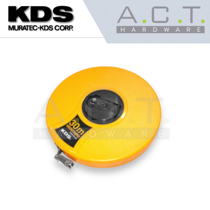 KDS FIBER GLASS TAPE MEASURE CAPSULE (WIDTH: 12MM) (30M / 50M)