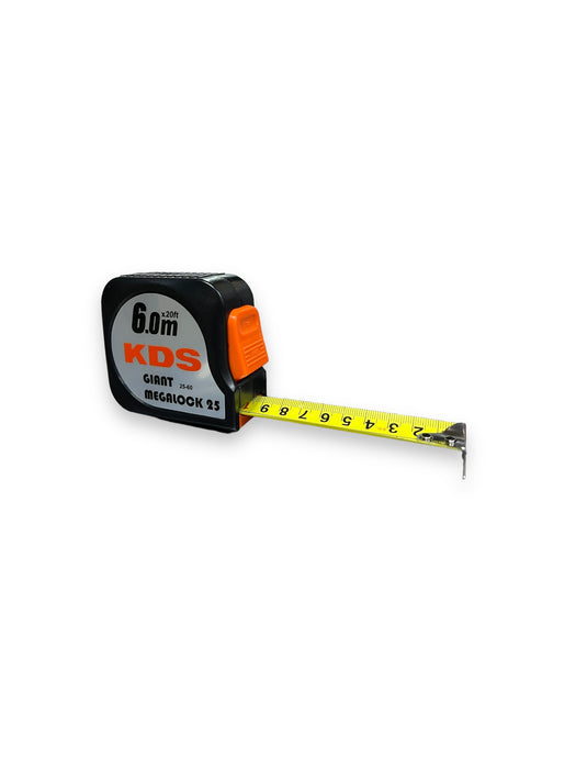 KDS Giant Megalock Measuring Tape (6.0M / 7.5M / 8.0M)